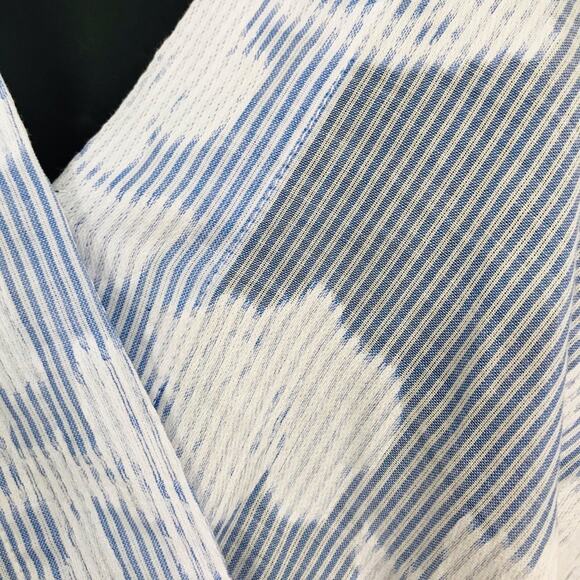 Banana Republic Floral Puff Sleeve Blouse Top Smart Prep Beach Clean Romantic, S - Picture 7 of 11